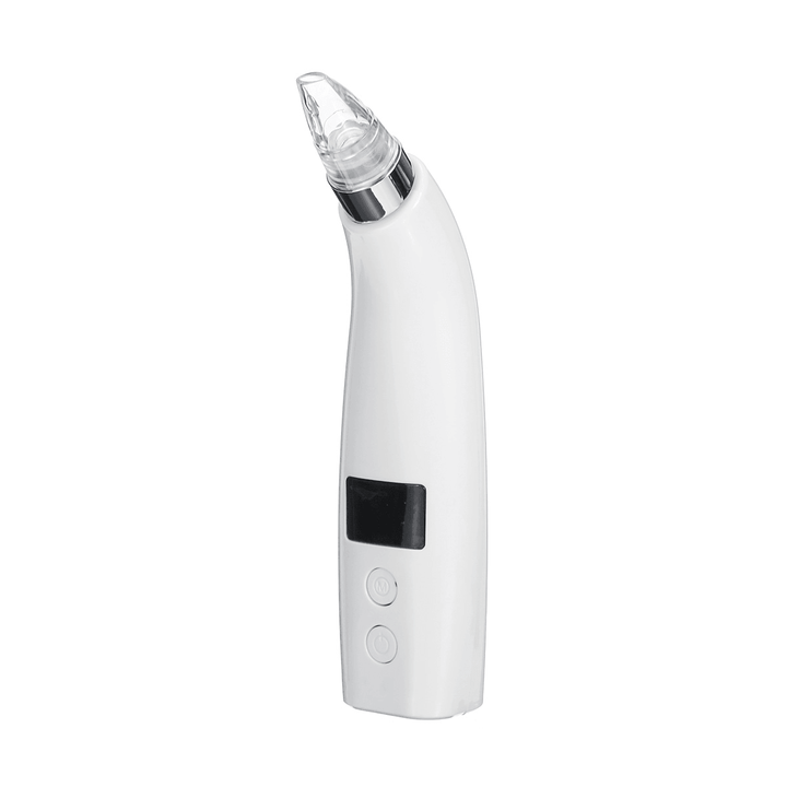 USB Electric Blackhead Suction Remover 3 Gears Dry Oily Normal Skin Deep Cleanning Pores Dead Skin Cells Removal Machine with 4 Tips - Trendha