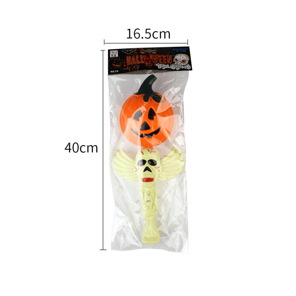 Mofun Halloween Pumpkin Glow Stick Ghost Light Decoration Toys Party Home Decor - Trendha