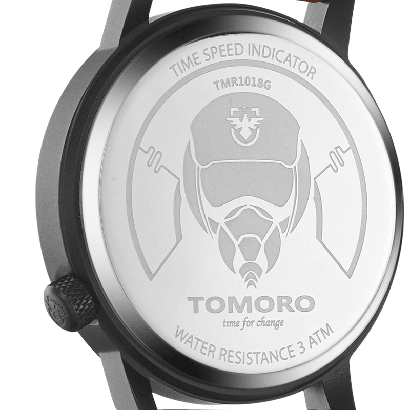 TOMORO TMR1018 Creative Dial Fashion Leather Strap Men Quartz Watch - Trendha