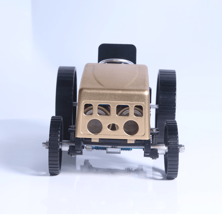 Teching DM12B Explorer 1 Creative All-Metal Retro Model Car Rechargeable Simulation Science Toy High Challenge Assembled Electric Model Kit - Trendha
