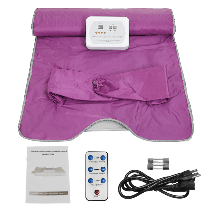 Space Blanket Far Infrared Sauna Blanket Detox Slimming Suit Home Spa Losing Weight Machine - Trendha