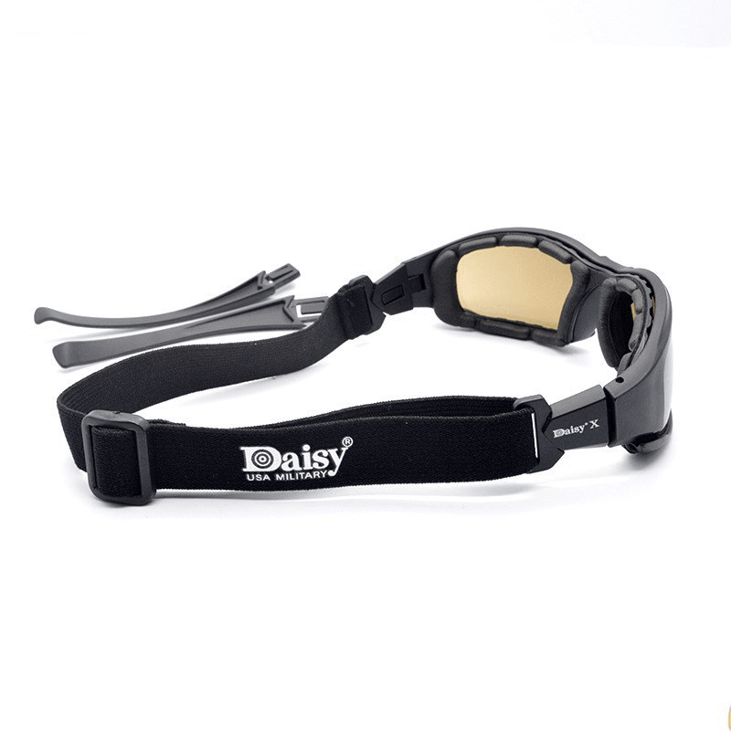 Daisy X7 Glasses Tactical Goggles Bicycle Glasses CS Tactical Army Fan Glasses - Trendha