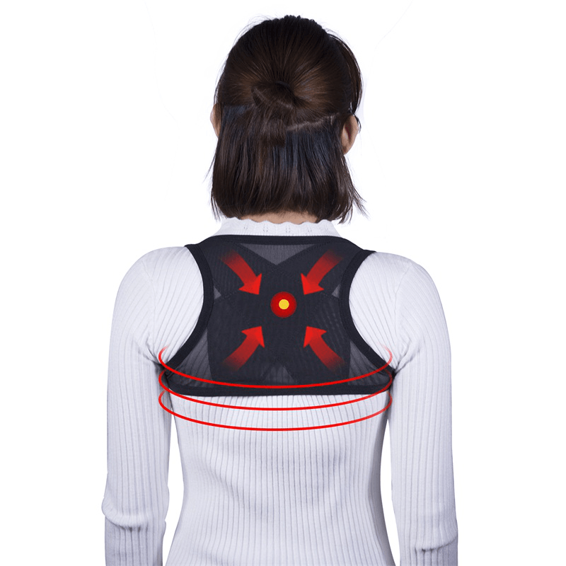 Unisex Adjustable Posture Corrector Hunchbacked Support Correction Belt Back Pain Relief - Trendha