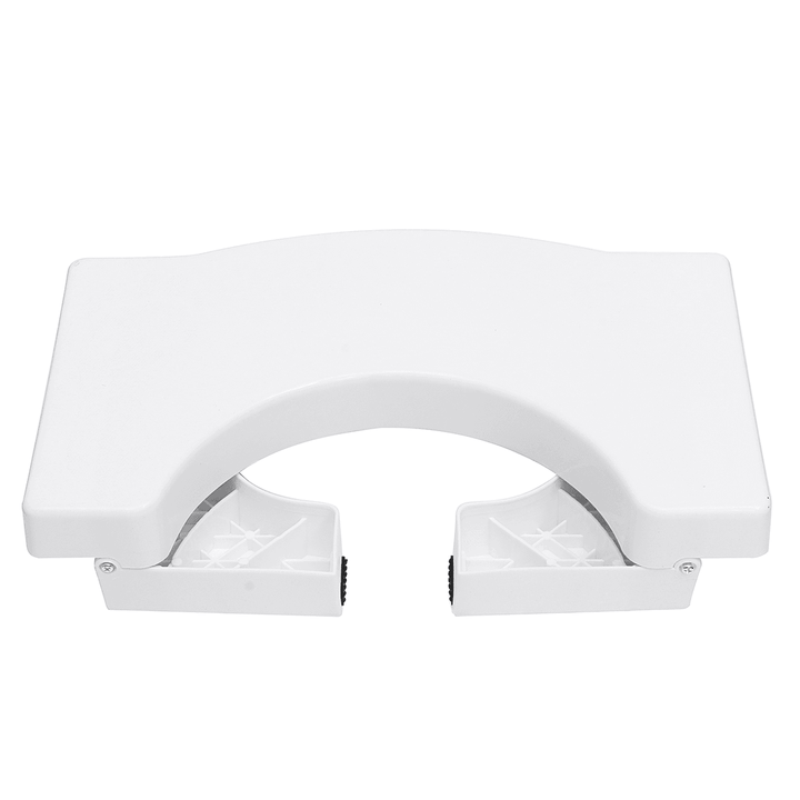 Foldable Toilet Stool Potty Chair Plastic Non-Slip Bathroom White Sit Footstool Decorations - Trendha