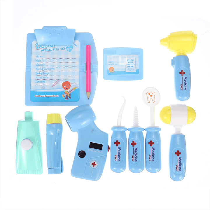 35 Pcs Simulation Medical Role Play Pretend Doctor Game Equipment Set Educational Toy with Box for Kids Gift - Trendha