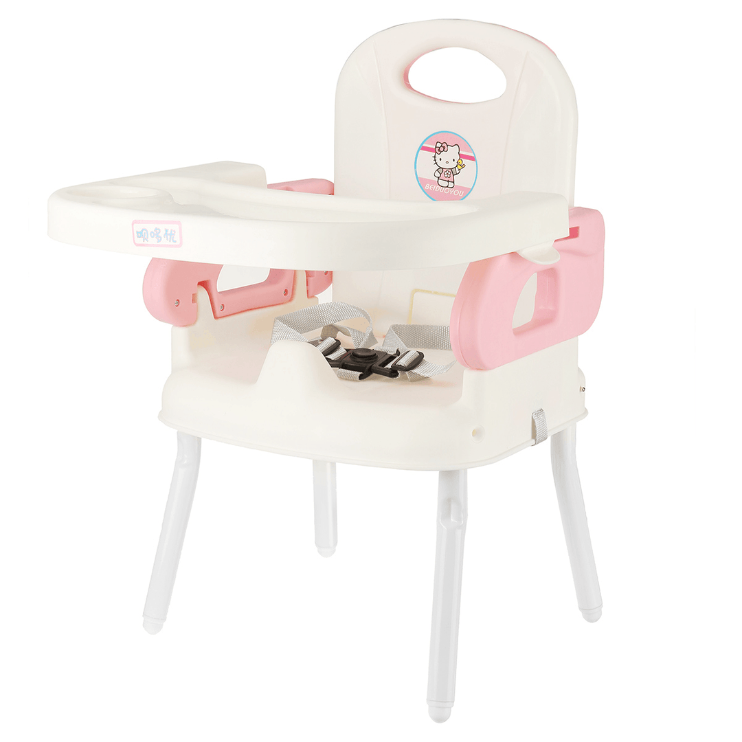Folding Baby Dining Chair Child Feeding Seat Eating Toddler Booster High Chair - Trendha