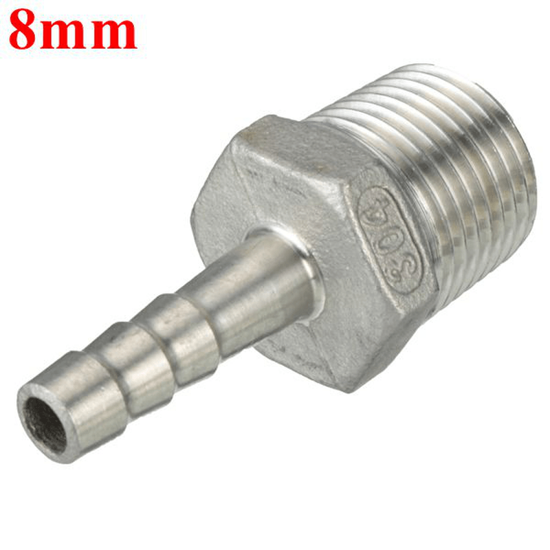 1/2 Inch Male Thread Pipe Barb Hose Tail Connector Adapter 68Mm to 19Mm - Trendha