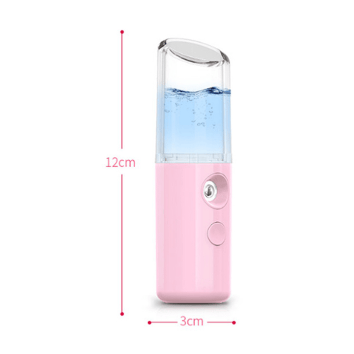 5V USB Portable Pore Facial Steamer Nano Mist Face Sprayer Moisture Skin Care - Trendha