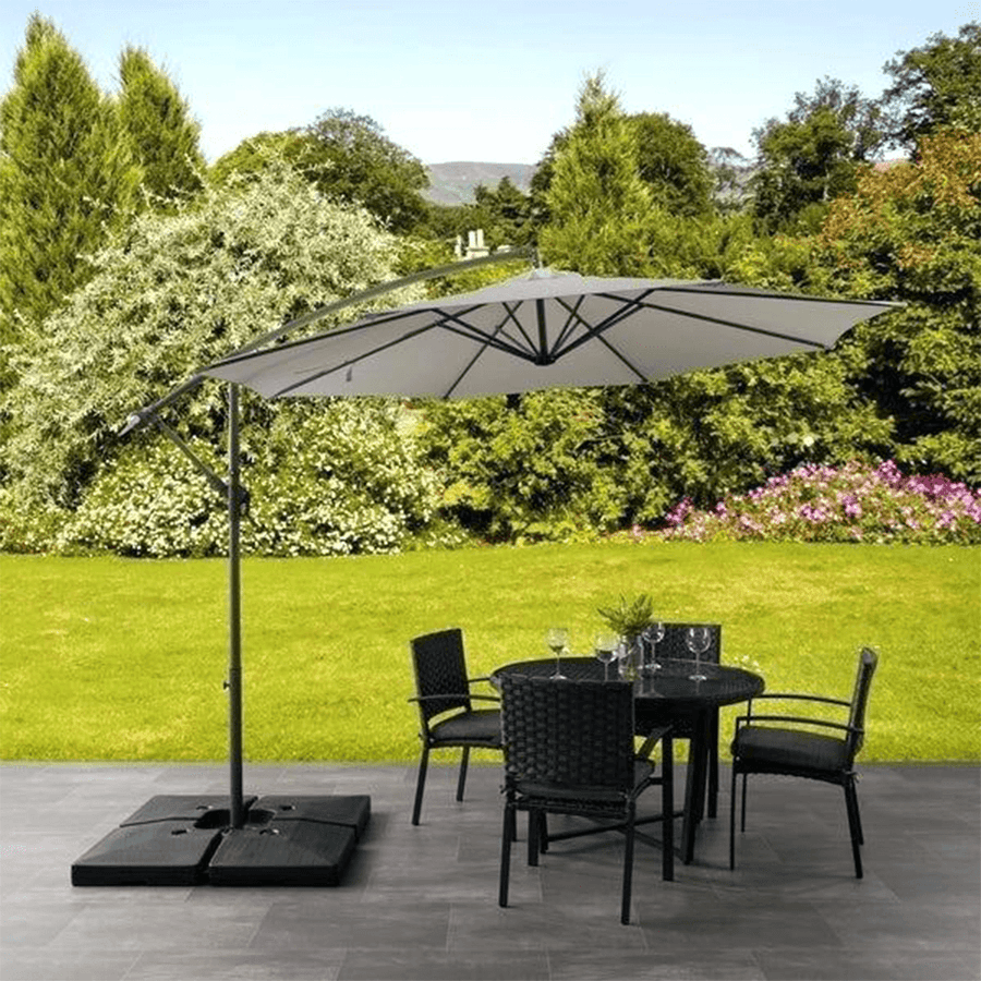GREATT 3M Outdoor Umbrella Canopy Replacement Fabric Garden Parasol Roof for 8 Arm Sun Cover - Trendha