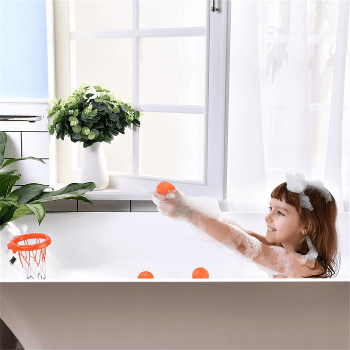 Areedy Bathroom Basketball Stand for Kids Bathing Toys for Kids Indoor Toys - Trendha