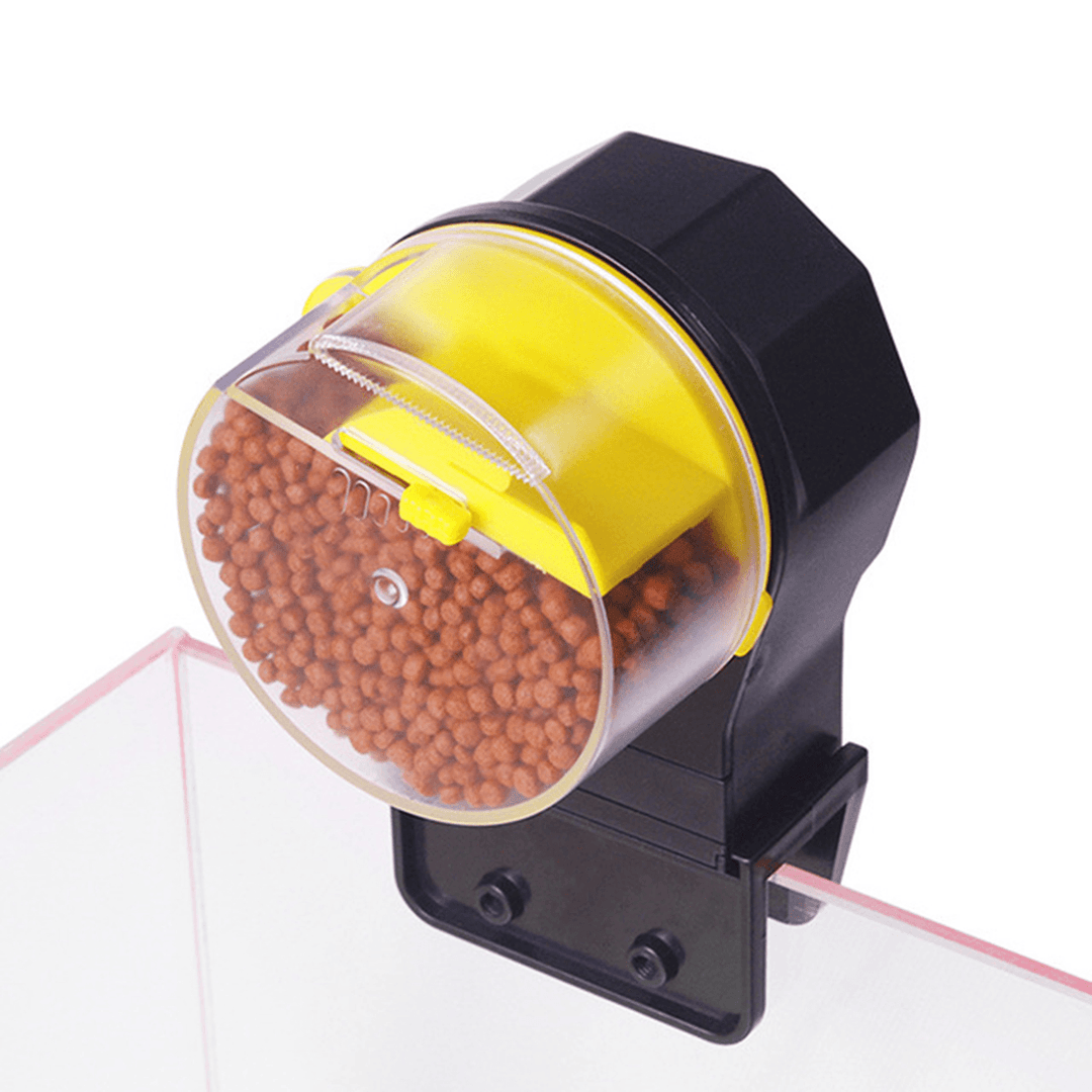 Adjustable Auto Fish Feeder Feeding Aquarium Tank Automatic Food Dispenser Timer - Trendha