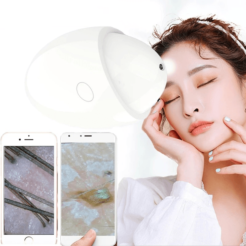 Skin Analyzer Tester Connect Cellphone Computer Wirelessly Facial Moisture Oil Analyzer Face Skin Monitor Skin Care Beauty Tool - Trendha
