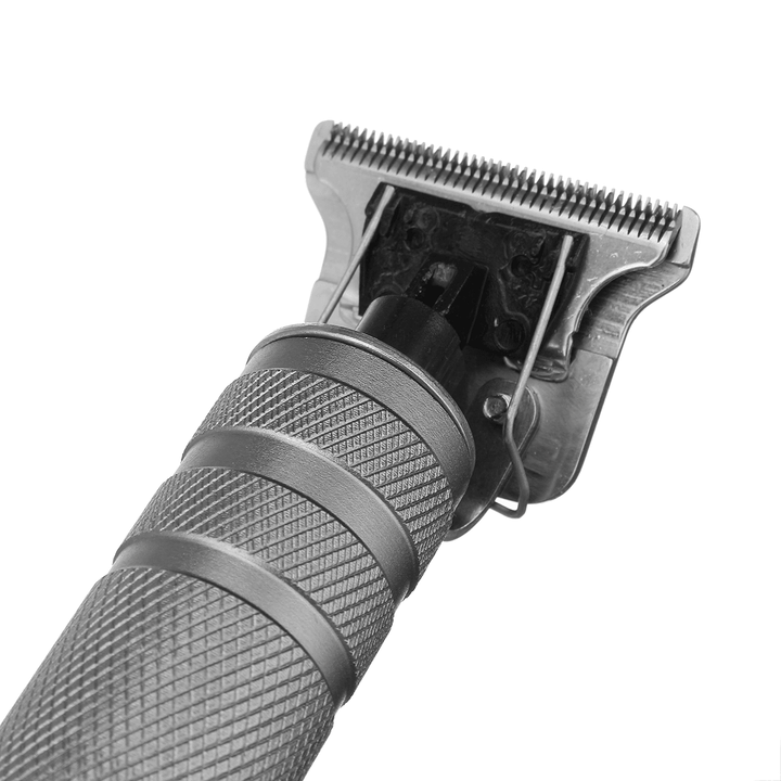 Men'S Pro Electric Hair Clipper 1200Mah USB Rechargeable Oil Head Cutter Beard Shaver - Trendha