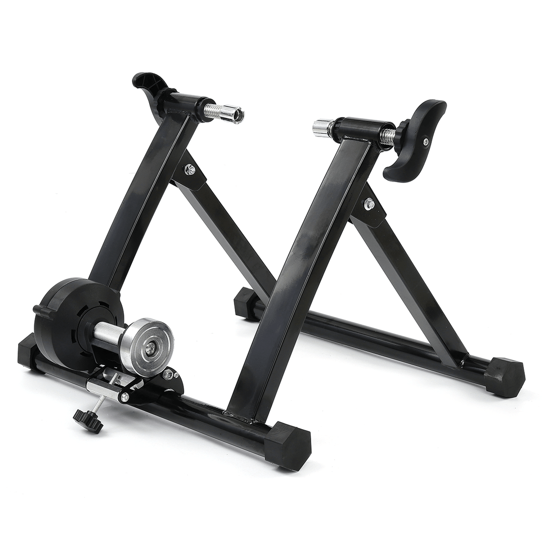 Indoor Bike Trainer Portable Exercise Bicycle Magnetic Stand with Shifter - Trendha