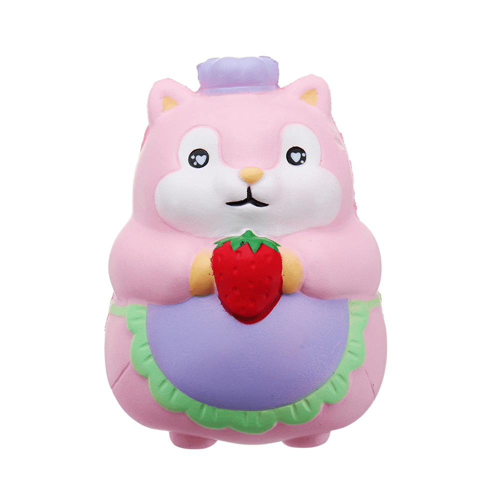 Chef Hamster Squishy 11*8*8Cm Slow Rising with Packaging Collection Gift Soft Toy - Trendha