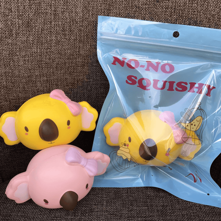 NO NO Squishy Koala Bear Slow Rising with Packaging Collection Gift Decor Soft Squeeze Toy - Trendha