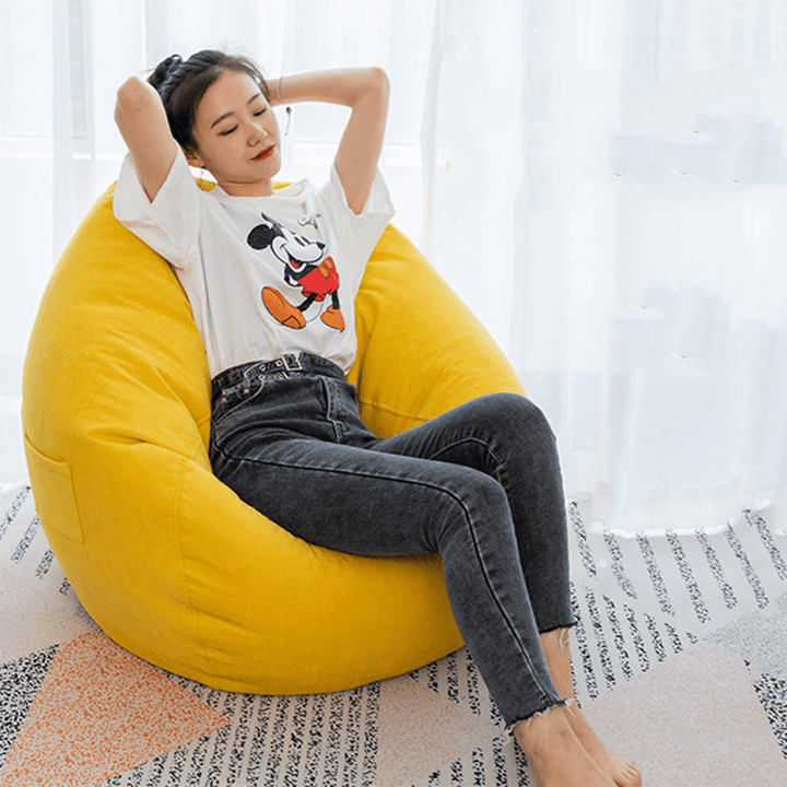 NESLOTH Soft Bean Bag Chairs Sofa Indoor Lazy Sofa 70*80 Contains EPS Particles for Gaming Rest Sofa - Trendha