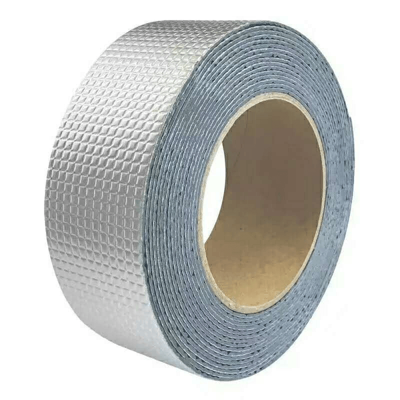 Aluminum Foil Butyl Rubber Tape Self Adhesive Waterproof Tape for Roof Pipe Caulking Super Fix Duct Tape - Trendha