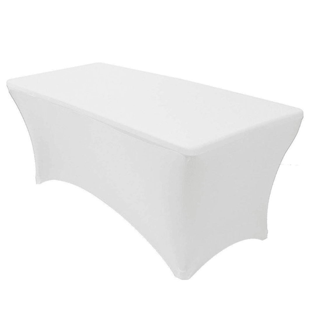 Tablecloth High Elasticity Simple Design Smooth Tidy Decoration Desk Cover Desk Cloth for Wedding Hotel Home Office Party Study - Trendha