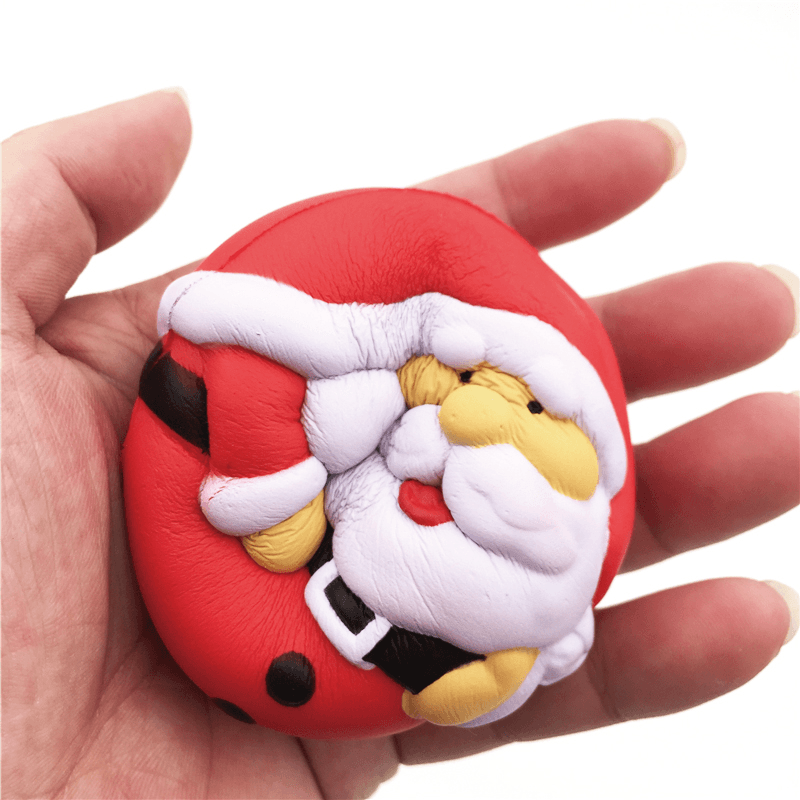 Squishyfun Squishy Snowman Father Christmas Santa Claus 7Cm Slow Rising with Packaging Collection Gift Decor - Trendha