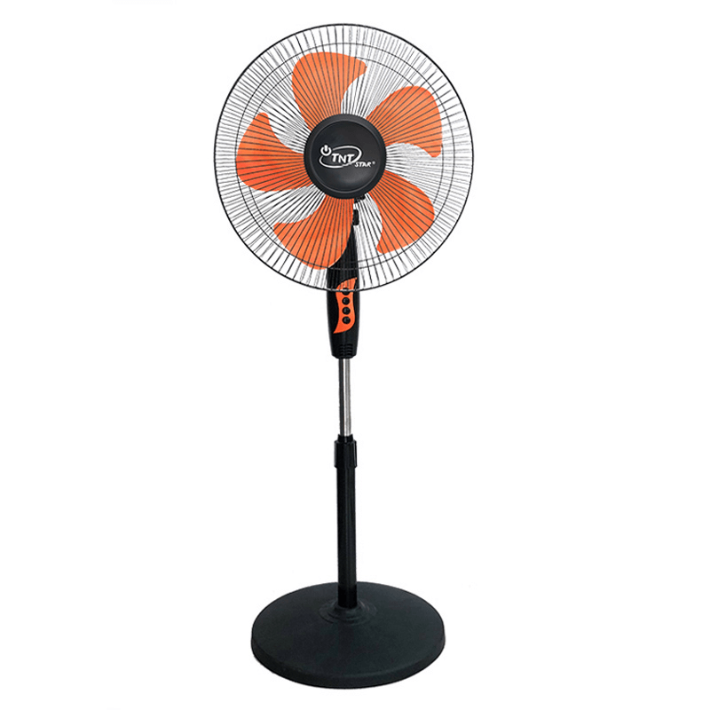 220V 16 Inch Electric 5 Blades Stand Fan 3 Gear Wind Speeds Air Cooling Fan Low Noise for Home Office - Trendha