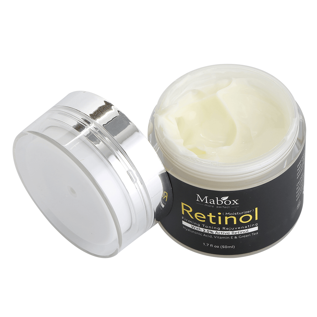 Mabox Retinol 2.5% Vitamin E Facial Moisturizer Cream - Trendha