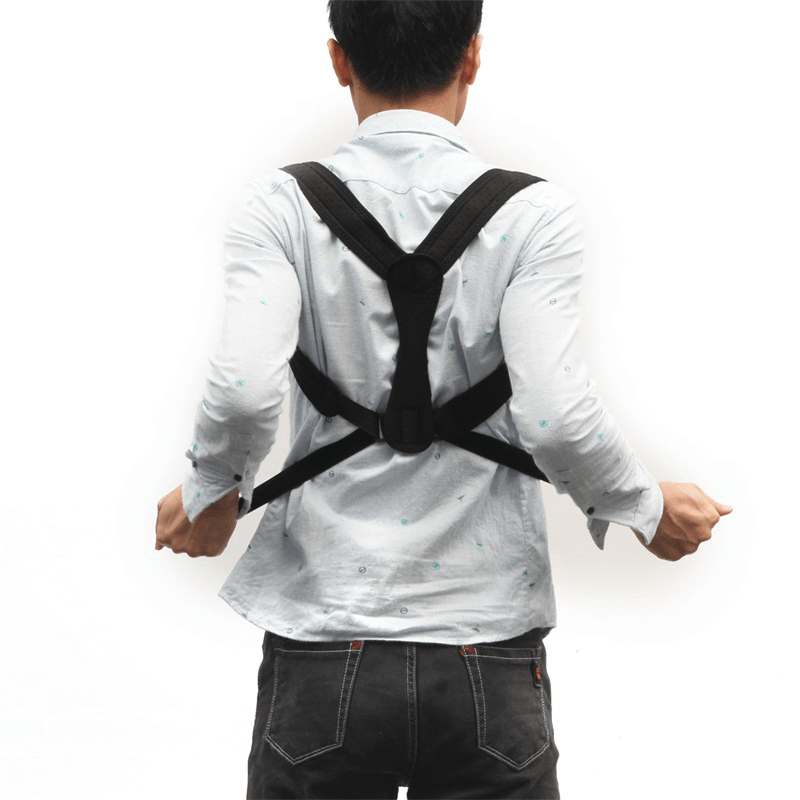 Unisex Adjustable Elastic Posture Corrector Hunchbacked Support Brace Correction Belt - Trendha