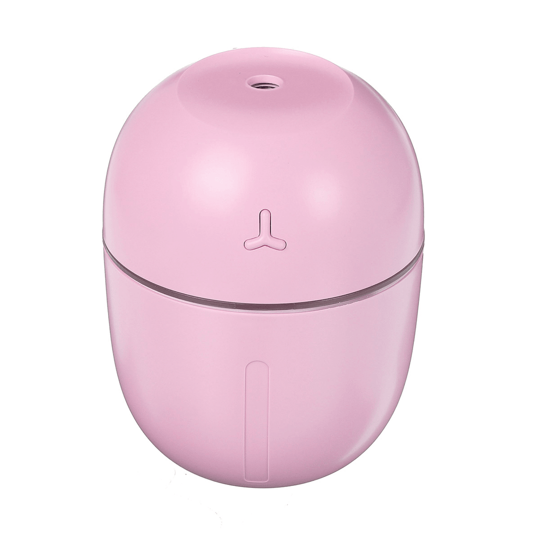 300Ml Portable Desktop Humidifier Two Gear Spray Volume USB Charging Low Noise for Home Office - Trendha