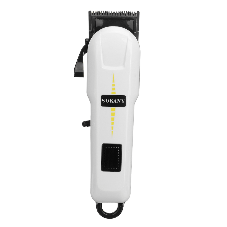 Sokany Digital Display Hair Clipper Electric Clipper Rechargeable Electric Fader 809A - Trendha