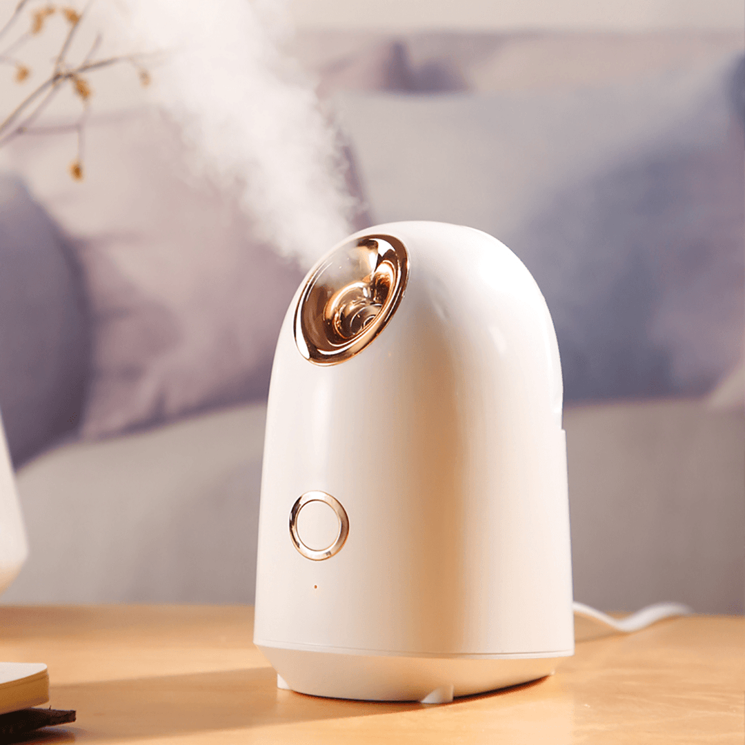 220V Nano Facial Steamer Spa Skin Pores Steam Mist Sprayer Acne Cleaner Hydration Humidifier - Trendha