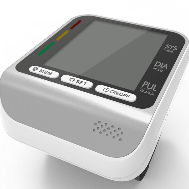 Wrist Blood Pressure Monitor Pulseheart Beat Rate Meter Device Tonometer BP Mini Sphygmomanometer Health Care - Trendha