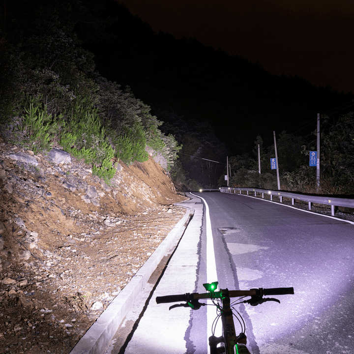 Bicycle Light Headlights Night Riding Glare Flashlight USB Charging - Trendha