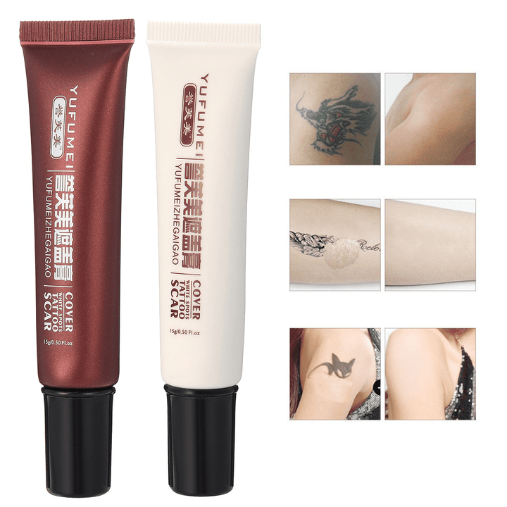 Acne Cream Fades Acne Marks Tattoo Cover up Makeup Skin Scar Birthmark Concealer - Trendha