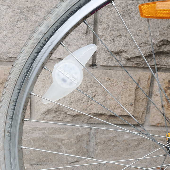 Bike Light CYCLE ZONE LED Motorcycle Cycling Bike Bicycle Tire Wheel Valve Flashing Spoke Light - Trendha