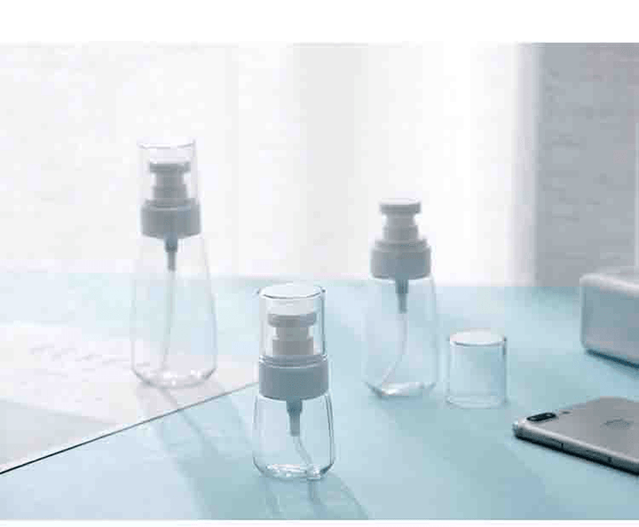 Transparent Disinfection Water Alcohol Spray Bottle Hand Sanitizer Portable Storage Lotion Bottle 30Ml/50Ml/100Ml - Trendha