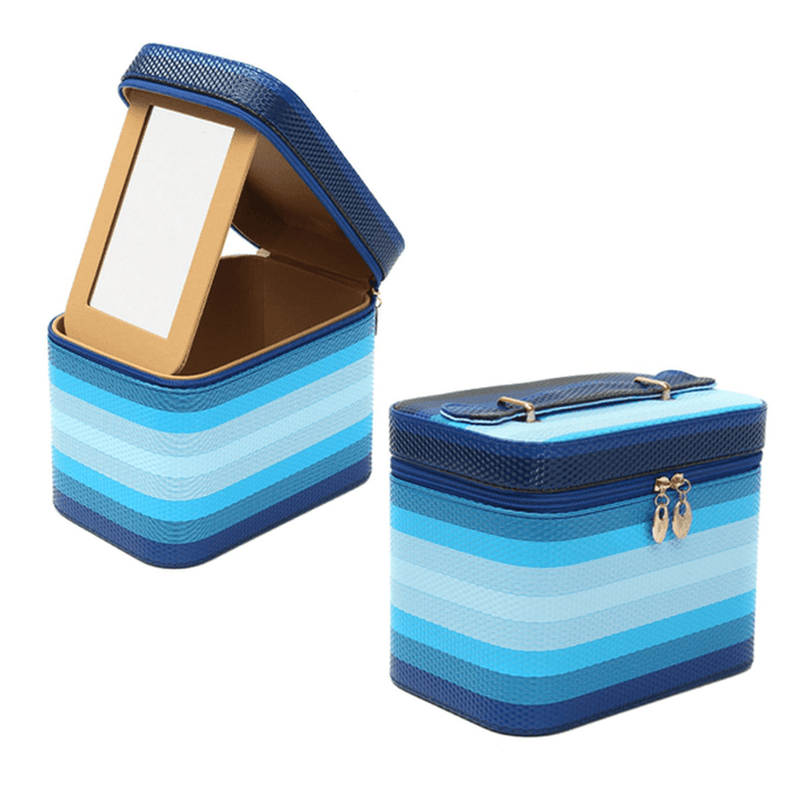 Waterproof Color Changing Cosmetic Makeup Tool Case Storage Box Holder Organizer - Trendha