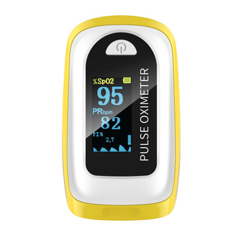 Portable Fingertip Pulse Oximeter OLED Display Blood Oxygen Saturation Detector Heart Rate Monitor Home Family Health Monitors - Trendha