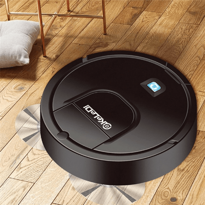 1800Pa Smart Floor Robotic Vacuum Cleaner Mop Sweeper Self Navigat Rechargeable - Trendha