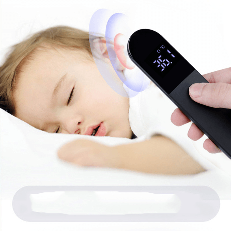 Non-Contact Infrared Forehead Body Thermometer Adults Children Body Temperature Fever Measure Tool Digital LED Medical Thermometer - Trendha