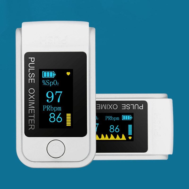 Finger-Clamp Pulse Oximeter TFT Digital Display Blood Oxygen Saturation Monitor Pulse Rate Monitor - Trendha