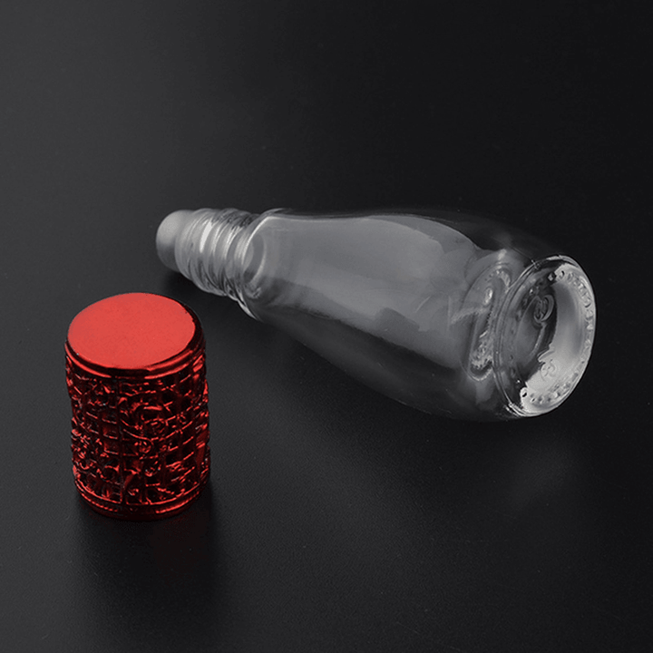 12Ml Empty Perfume Bottle Metal Roller Ball Glass Bowling Shape Bottles Refillable Container - Trendha