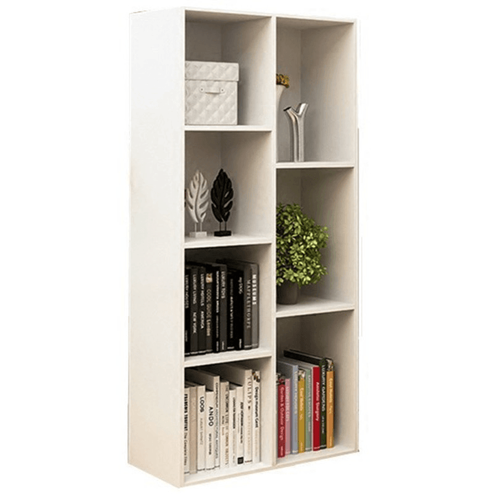 Simple Modern Bookshelf Cube Bookcase Files Storage Shelf Decoration Holder Storage Racks Shelving Unit for Home Office - Trendha