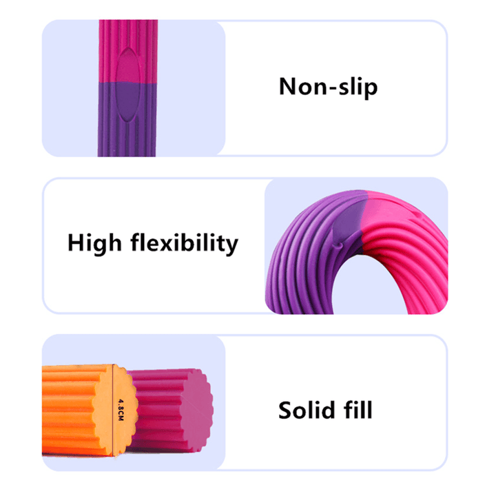 Fitness Flexible Resistance Training Bar Elbow Bar Hand Forearm Strengthener Home Gym Equipment for Massage and Injury Recovery - Trendha