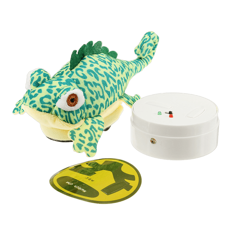 RC Remote Control Animal Plush Chameleon Pet Electric Infrared Sensor Simulation Tonic Gift - Trendha