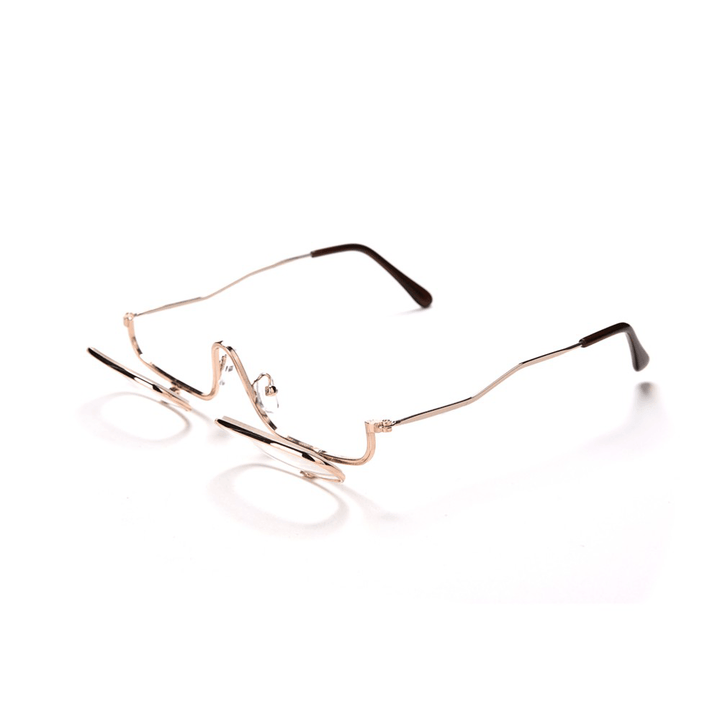 Folding Reading Eyeglasses Magnifying Makeup Glasses Cosmetic Reading Eyeglasses Eye Care - Trendha