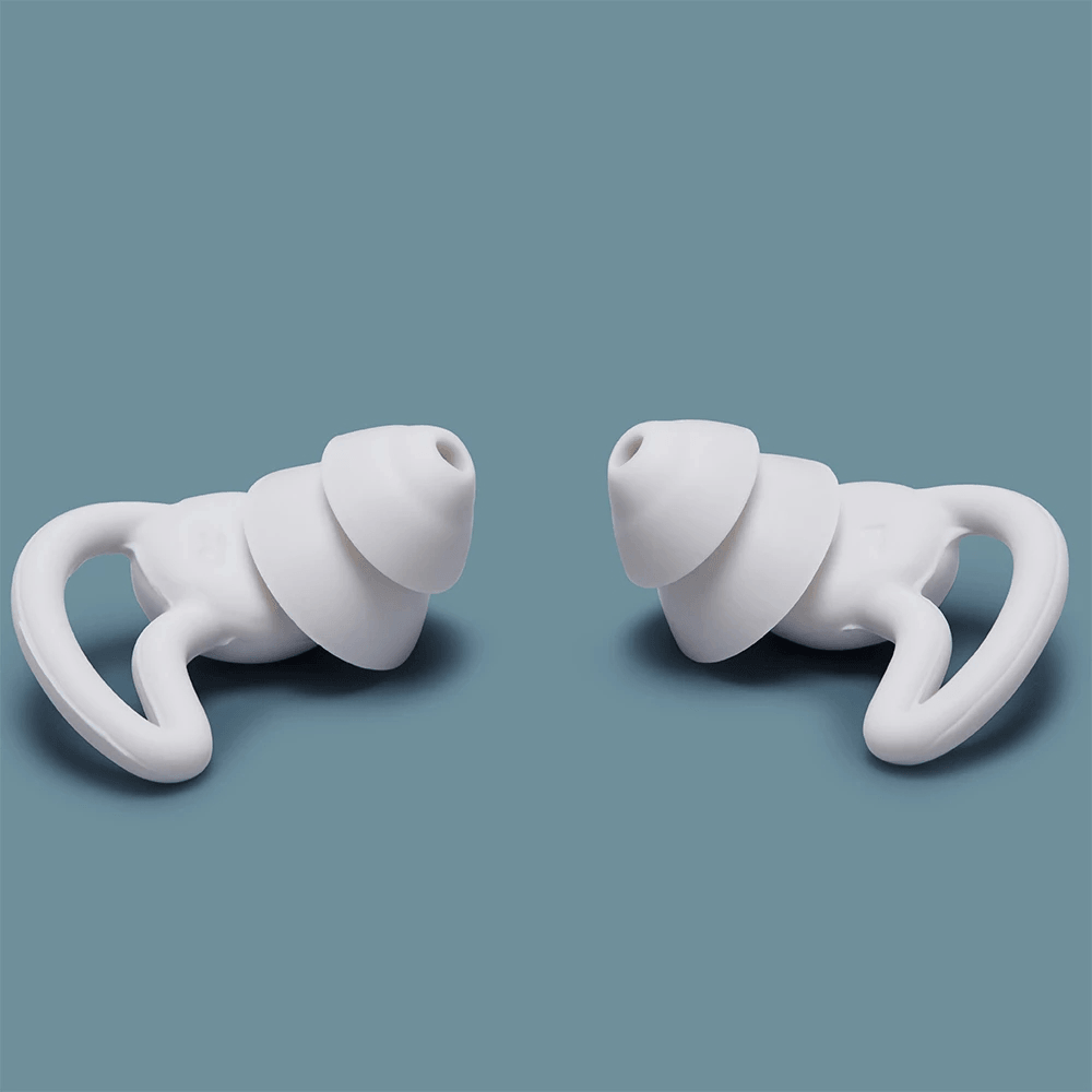1 Pair Earplugs Protective Ear Plugs Soft Silicone Waterproof Anti-Noise Earphones Protector for Travel Sleep & Snoring - Trendha