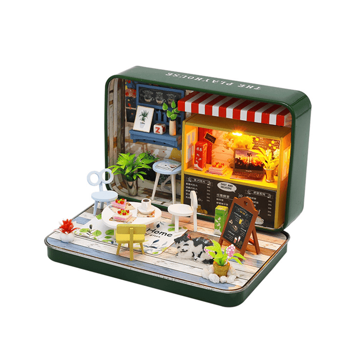 DIY Assembled Cottage Summer Theater Kids Toys Birthday Gift Doll House - Trendha