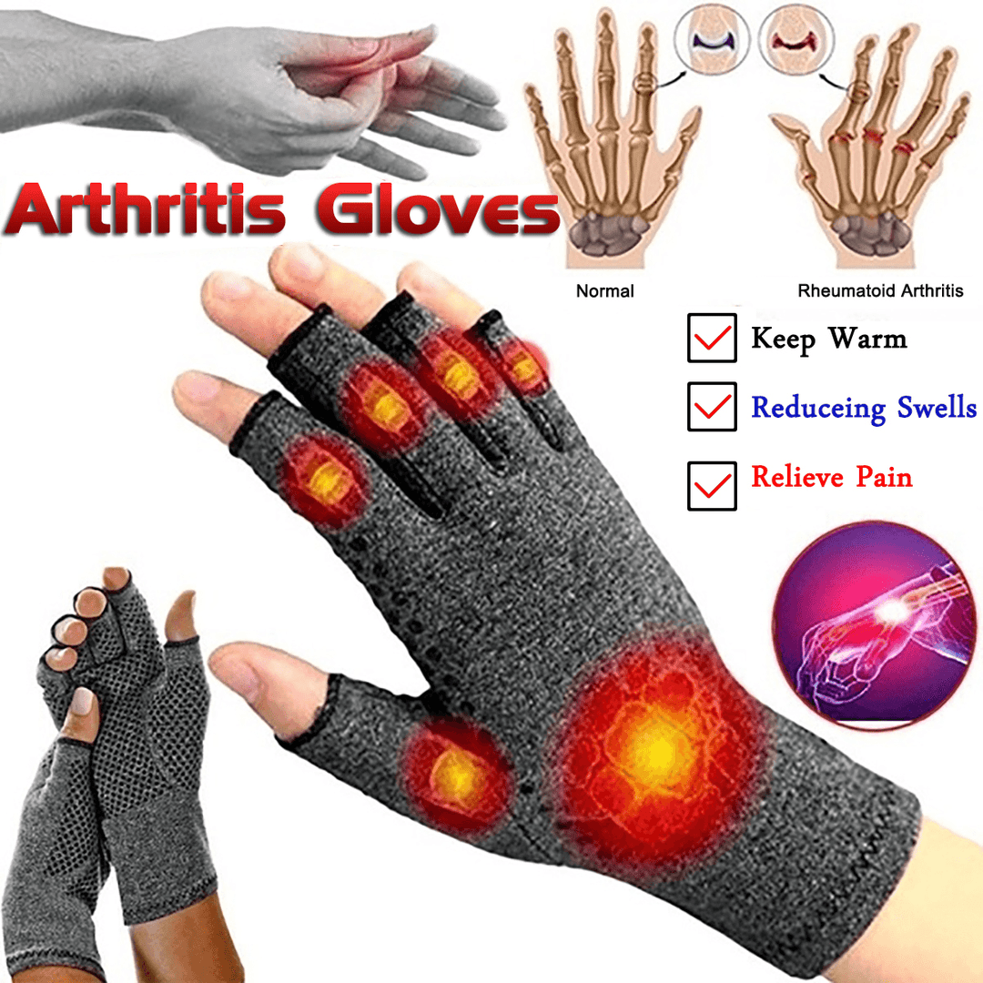 Arthritis Pressure Gloves Breathable Rehabilitation Training Gloves to Keep Warm - Trendha