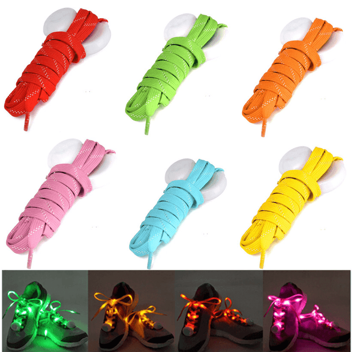 1 Pair Nylon LED Flashing Light up Glow Shoelace - Trendha