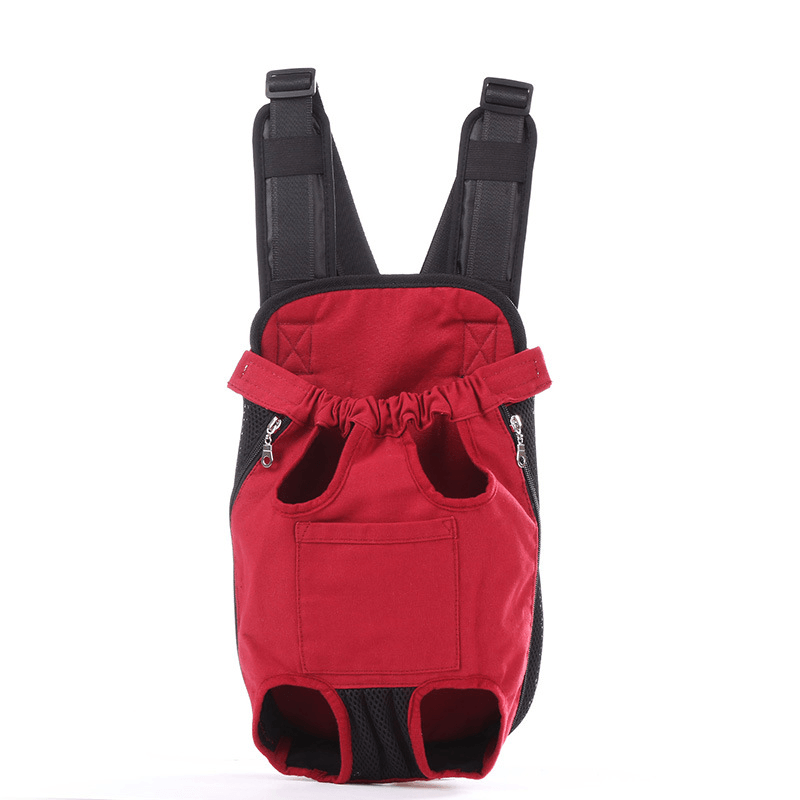 Hands-Free Front-Facing Dog Carrier Bag Adjustable Pet Puppy Cat Backpack Carrier for Walking - Trendha